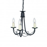 Люстра Elstead Lighting Minster MN3 BLACK Люстра Elstead Lighting Minster MN3 BLACK