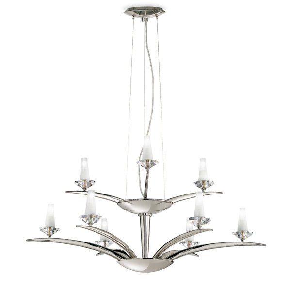 Люстра Prearo Jonathan 2095/6+3/CR Люстра Prearo Jonathan 2095/6+3/CR