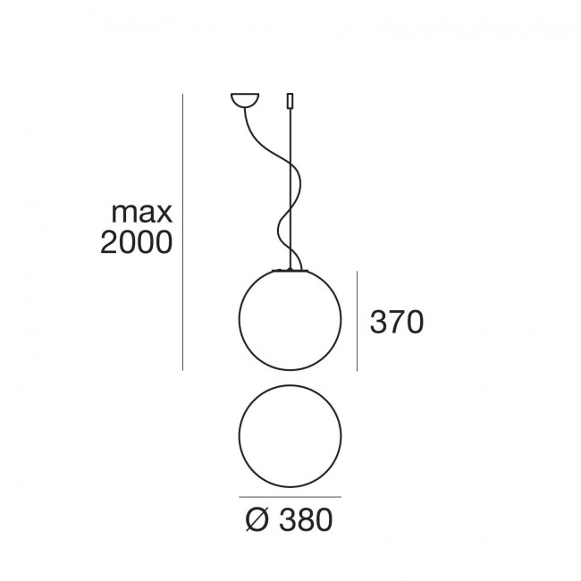 Подвесной светильник Linea Light Stardust 7891