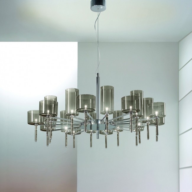 Люстры Axo Light Spillray SP SPIL 20 Grigio SPSPIL20GRCR12V Люстры Axo Light Spillray SP SPIL 20 Grigio SPSPIL20GRCR12V