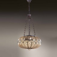 Подвесной светильник MM Lampadari Soffiati 5364/3 V0867 Подвесной светильник MM Lampadari Soffiati 5364/3 V0867