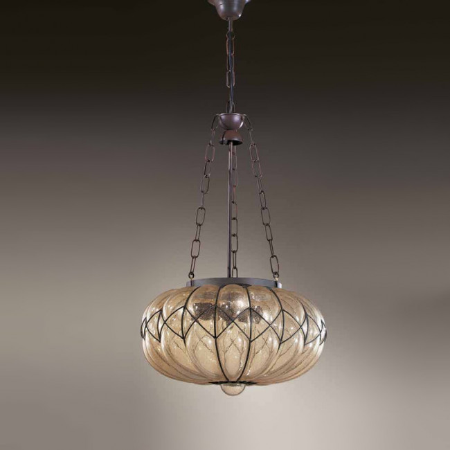 Подвесной светильник MM Lampadari Soffiati 5364/3 V0867 Подвесной светильник MM Lampadari Soffiati 5364/3 V0867