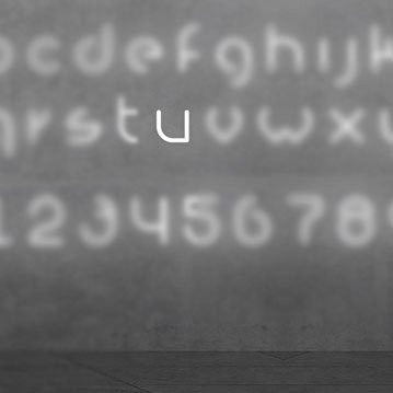 Настенный светильник Artemide Alphabet 1212u00A + supp Настенный светильник Artemide Alphabet 1212u00A + supp