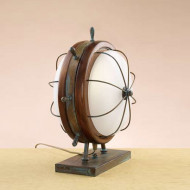 Настольный светильник Lustrarte Nautica Leme Madeira 110.25 06 Настольный светильник Lustrarte Nautica Leme Madeira 110.25 06