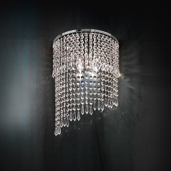 Настенный светильник Masiero Impero & Deco VE 840 A2 CUT CRYSTAL Настенный светильник Masiero Impero & Deco VE 840 A2 CUT CRYSTAL