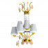Бра Beby Group Charming beauty 0250A03 Gold White White gold leaf