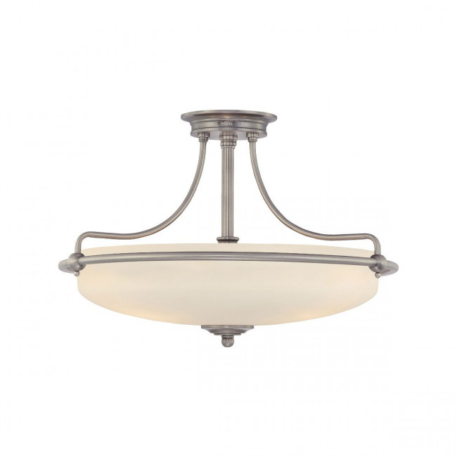 Потолочный светильник Quoizel Griffin QZ/GRIFFIN/SFMAN Потолочный светильник Quoizel Griffin QZ/GRIFFIN/SFMAN