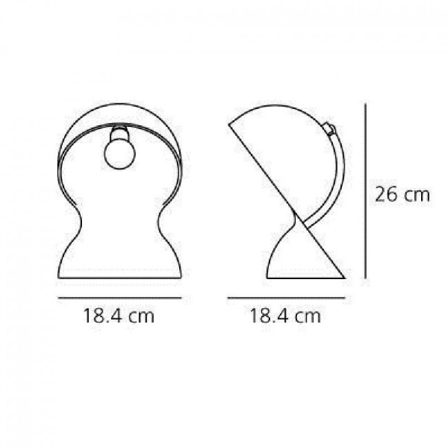 Настольная лампа Artemide Dalu 1466030A