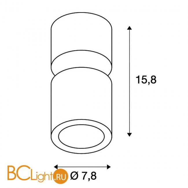 Спот (точечный светильник) SLV Supros 116331 Спот (точечный светильник) SLV Supros 116331