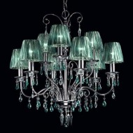 Люстра Beby Group Violet 0118B04 Chrome 135 SW Antique Green Люстра Beby Group Violet 0118B04 Chrome 135 SW Antique Green