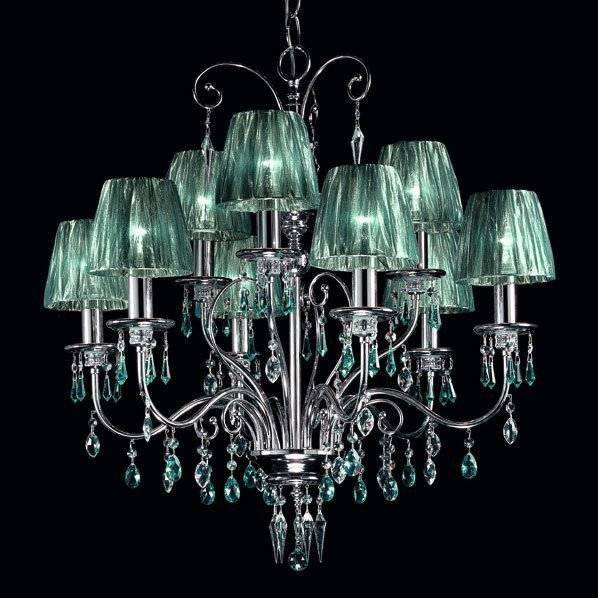 Люстра Beby Group Violet 0118B04 Chrome 135 SW Antique Green Люстра Beby Group Violet 0118B04 Chrome 135 SW Antique Green