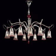 Люстра De Majo 8008 K10 080080K60 red Люстра De Majo 8008 K10 080080K60 red