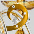 Люстра Euroluce Perseo L6 Gold Amber Люстра Euroluce Perseo L6 Gold Amber