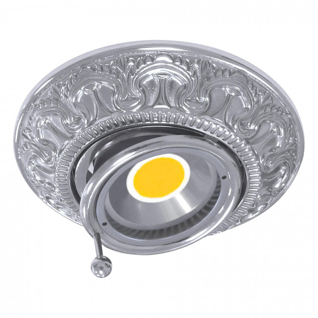 Встраиваемый спот (точечный светильник) FEDE Lighting Cordoba Silver Tilt FD1038RCB Встраиваемый спот (точечный светильник) FEDE Lighting Cordoba Silver Tilt FD1038RCB