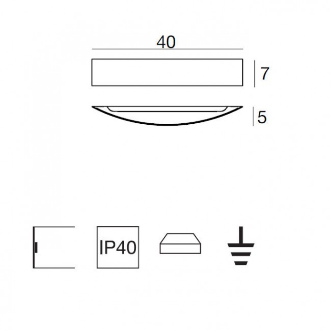 Настенный светильник Linea Light Curve 1146 Настенный светильник Linea Light Curve 1146