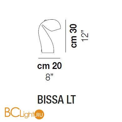 Настольная лампа Vistosi BISSA LT BCLU BC G9 CE Настольная лампа Vistosi BISSA LT BCLU BC G9 CE
