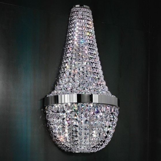 Настенный светильник Masiero Impero & Deco VE 864 A4 INC CUT CRYSTAL