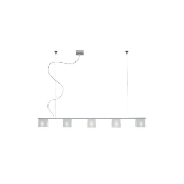 Подвесной светильник Fabbian Cubetto White Glass D28 A06 01 Подвесной светильник Fabbian Cubetto White Glass D28 A06 01