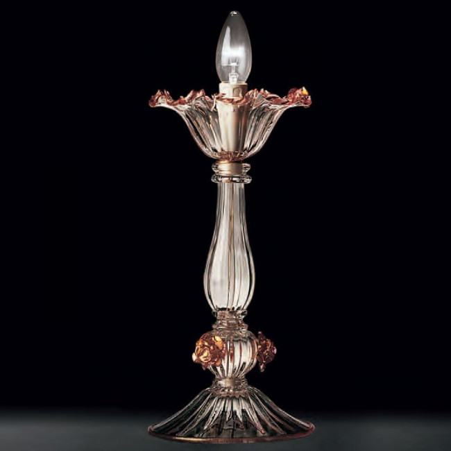 Настольная лампа De Majo 7055 L 070550L00 ruby Настольная лампа De Majo 7055 L 070550L00 ruby