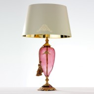 Настольная лампа Euroluce Altea LG1 gold Antique rose Настольная лампа Euroluce Altea LG1 gold Antique rose