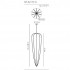 Подвесной светильник Axo Light Alysoid SP ALY 51 G AN NI LED Подвесной светильник Axo Light Alysoid SP ALY 51 G AN NI LED