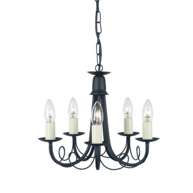 Люстра Elstead Lighting Minster MN5 BLACK Люстра Elstead Lighting Minster MN5 BLACK