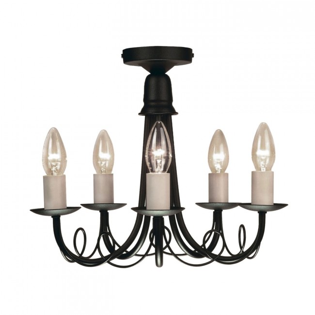 Люстра Elstead Lighting Minster MN5 BLACK Люстра Elstead Lighting Minster MN5 BLACK