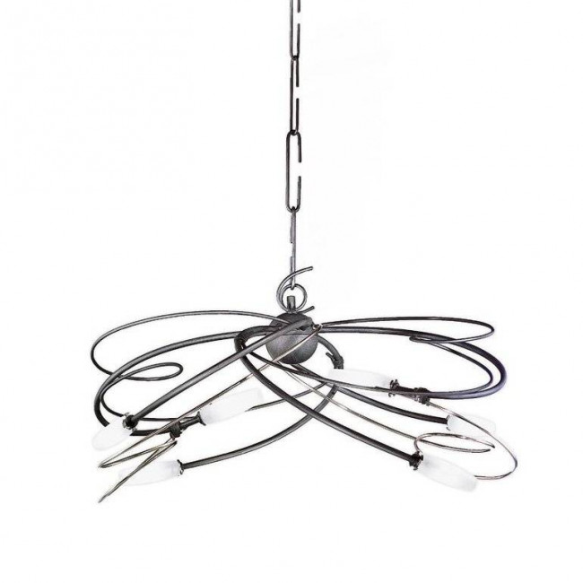 Люстра Masca Miss Irony 1681/6 Ardesia nichel / Glass 347 Люстра Masca Miss Irony 1681/6 Ardesia nichel / Glass 347