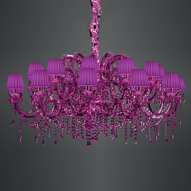 Люстра Masiero Maria Teresa VE 980/24 CG purple Люстра Masiero Maria Teresa VE 980/24 CG purple