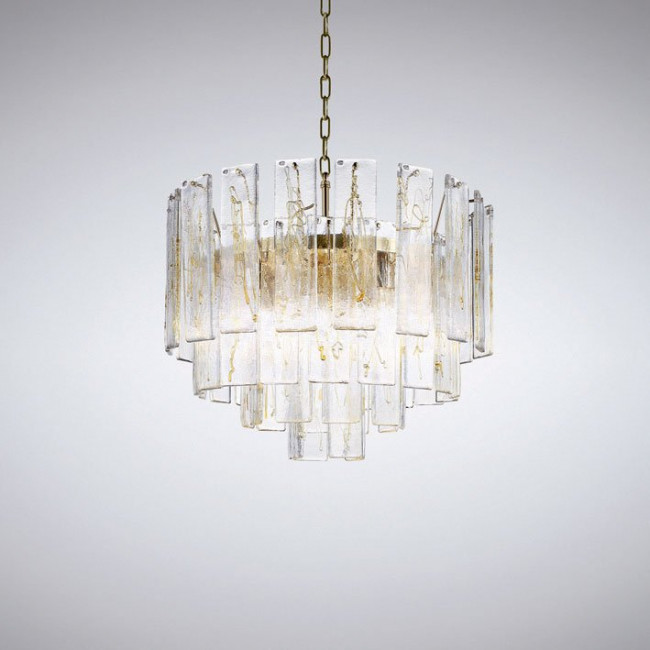 Подвесной светильник La Murrina 807 - S/21 vetri HB-2L Подвесной светильник La Murrina 807 - S/21 vetri HB-2L