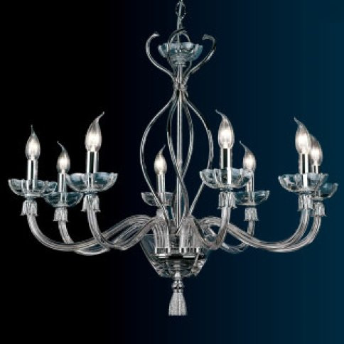 Люстра Renzo Del Ventisette "Floreale" L 13716/8 DEC. CROMO Люстра Renzo Del Ventisette "Floreale" L 13716/8 DEC. CROMO