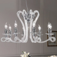 Люстра Renzo Del Ventisette L 14305/8 DEC. CROMO Люстра Renzo Del Ventisette L 14305/8 DEC. CROMO