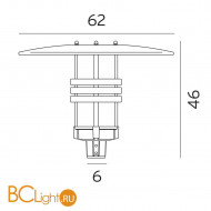 Садово-парковый фонарь Norlys Visby 577AL