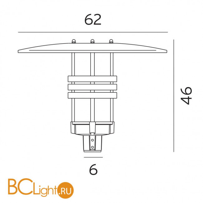 Садово-парковый фонарь Norlys Visby 577AL