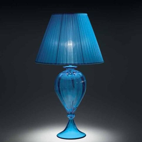 Настольный светильник Italamp 8054/LP Turquoise / NK / Tourquoise