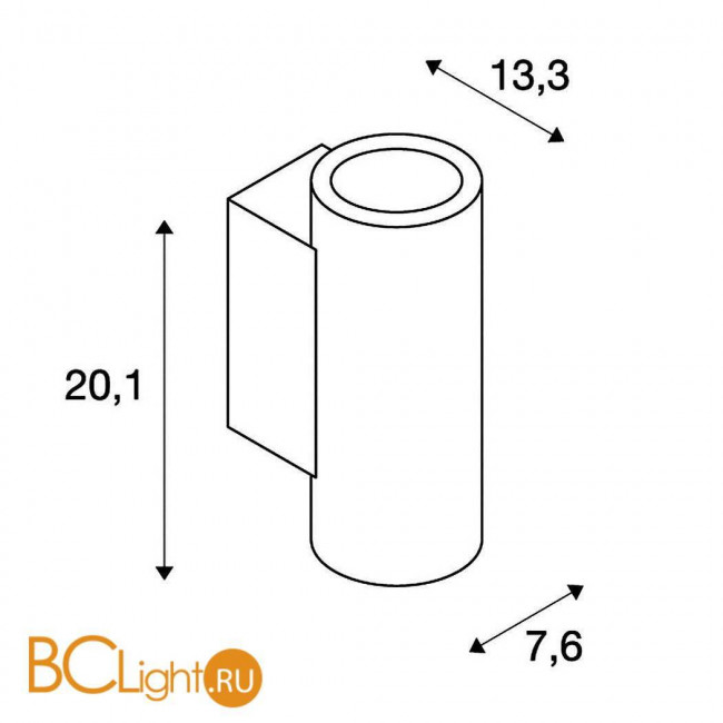 Спот (точечный светильник) SLV Supros 116341 Спот (точечный светильник) SLV Supros 116341