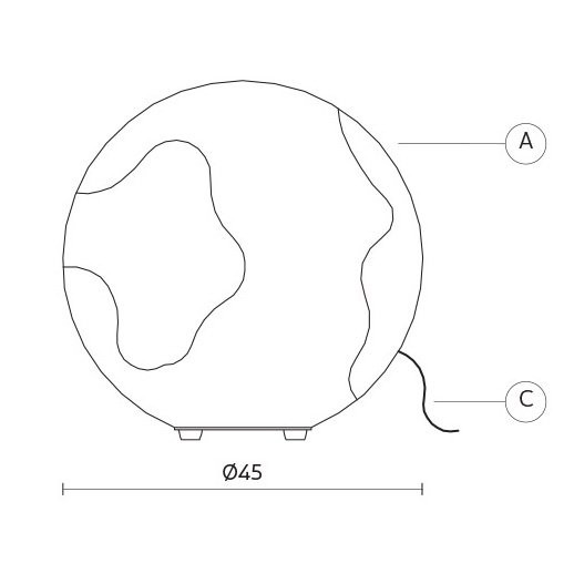 Настольная лампа Karman Ululi-Ulula M648PB Настольная лампа Karman Ululi-Ulula M648PB