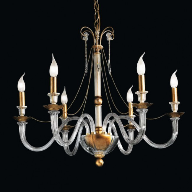 Люстра Renzo Del Ventisette "Floreale" L 13828/6 DEC. 055 Люстра Renzo Del Ventisette "Floreale" L 13828/6 DEC. 055