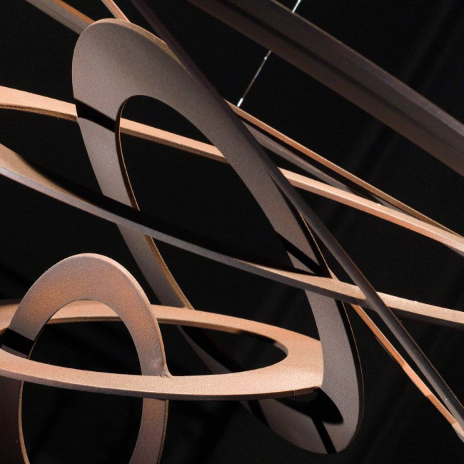 Подвесной светильник Masca Loop 1873/3S Corten Подвесной светильник Masca Loop 1873/3S Corten