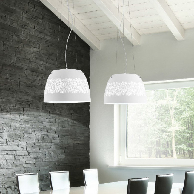 Подвесной светильник Renzo Del Ventisette Shine S 14368/40 Bianco Подвесной светильник Renzo Del Ventisette Shine S 14368/40 Bianco