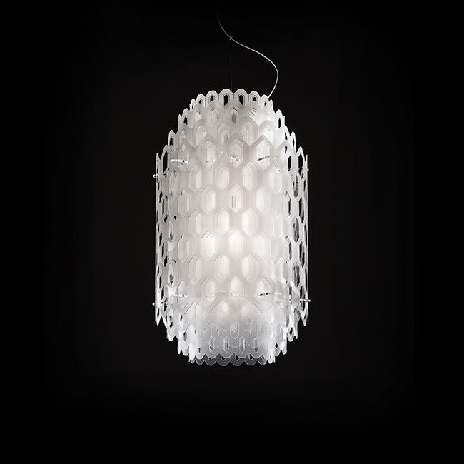 Подвесной светильник Slamp Chantal SUSPENSION M WHITE CHN88SOS0002W_000 Подвесной светильник Slamp Chantal SUSPENSION M WHITE CHN88SOS0002W_000