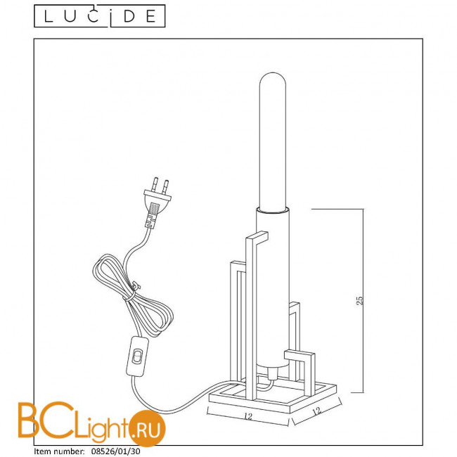 Настольная лампа Lucide Zilda 08526/01/30