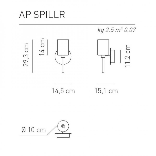 Бра Axo Light Spillray AP SPILLR Cristallo APSPILLRCSCR12V Бра Axo Light Spillray AP SPILLR Cristallo APSPILLRCSCR12V