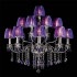 Бра Beby Ultraviolet 0118A06 Chrome 184 SW Blu Violet Бра Beby Ultraviolet 0118A06 Chrome 184 SW Blu Violet