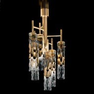 Потолочный светильник IDL Bamboo 423/6PF 24kt gold plated / Murano glass with gold plated band Потолочный светильник IDL Bamboo 423/6PF 24kt gold plated / Murano glass with gold plated band