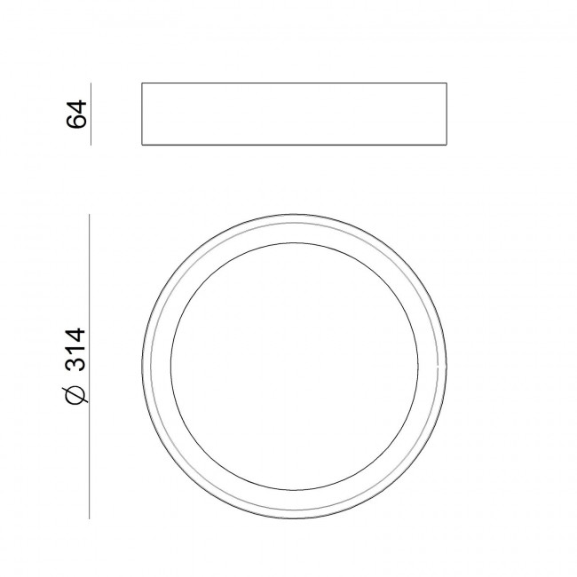 Потолочный светильник Linea Light Tara 8334 Потолочный светильник Linea Light Tara 8334