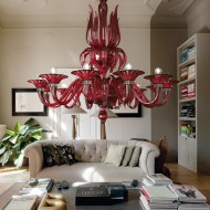 Люстра Barovier&Toso Fauve 5306/12/RR Люстра Barovier&Toso Fauve 5306/12/RR