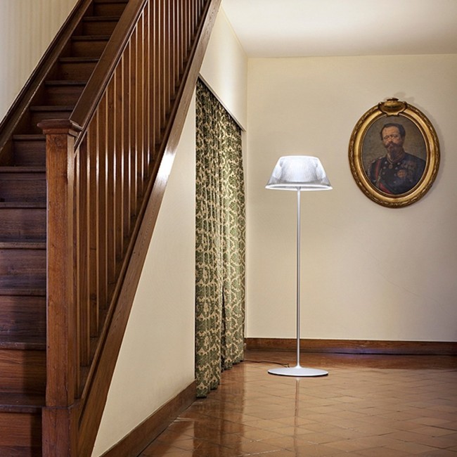 Торшер Flos Romeo Moon F Glass F6109000 Торшер Flos Romeo Moon F Glass F6109000