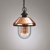 Уличный подвесной светильник Garden Light Vecchio Rame 94032/CU/R NE