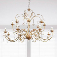 Люстра Masca Mozart 1874/16 Oro cannella Люстра Masca Mozart 1874/16 Oro cannella